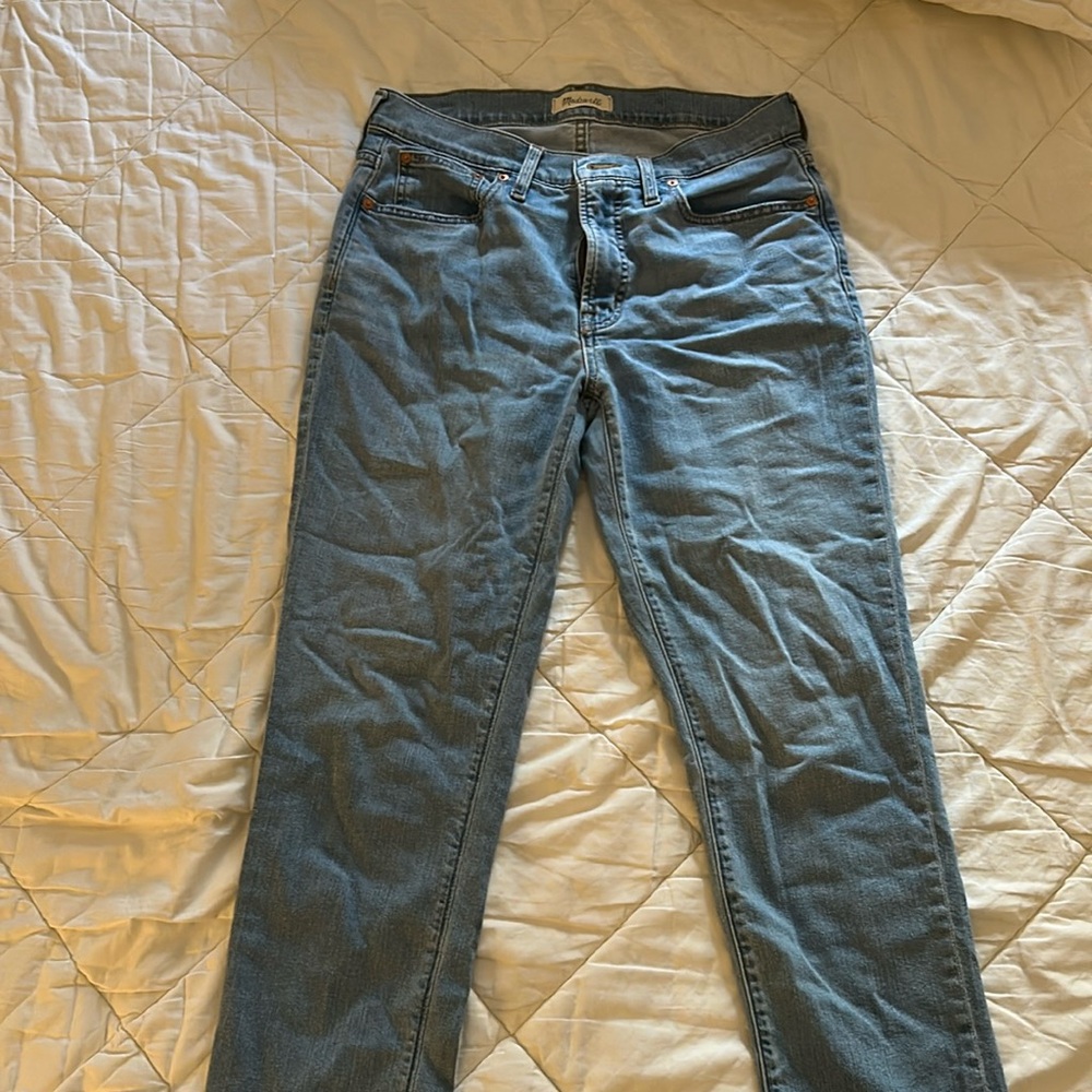 Madewell Light weight Light wash jeans size 28